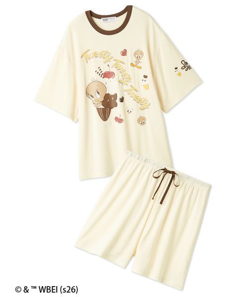 SNIDEL HOME パジャマ ルームウェア 「Tweety」「接触冷感」カット