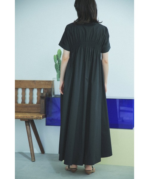 「mici」 半袖ワンピース ONE SIZE イエロー レディース_画像3