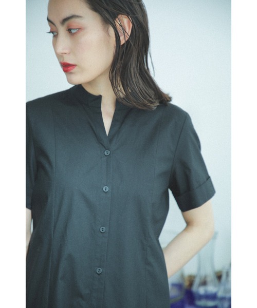 「mici」 半袖ワンピース ONE SIZE イエロー レディース_画像9
