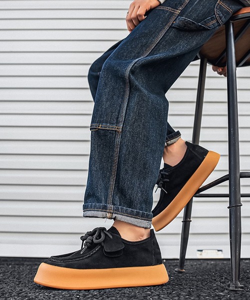 「CALIFORNIA OUTFITTERS」 モカシンシューズ 40 ブラウン メンズ_画像5