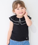 ベビー服 ロンパース 「リンク」メロー衿ロンパースの詳細画像3
