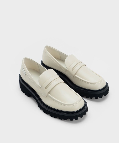 「CHARLES & KEITH」 シューズ 23.5cm ブラック系その他7 レディース_画像3