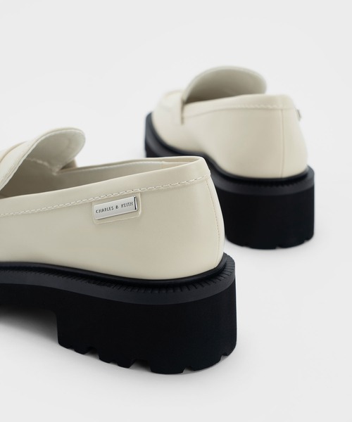 「CHARLES & KEITH」 シューズ 23.5cm ブラック系その他7 レディース_画像4