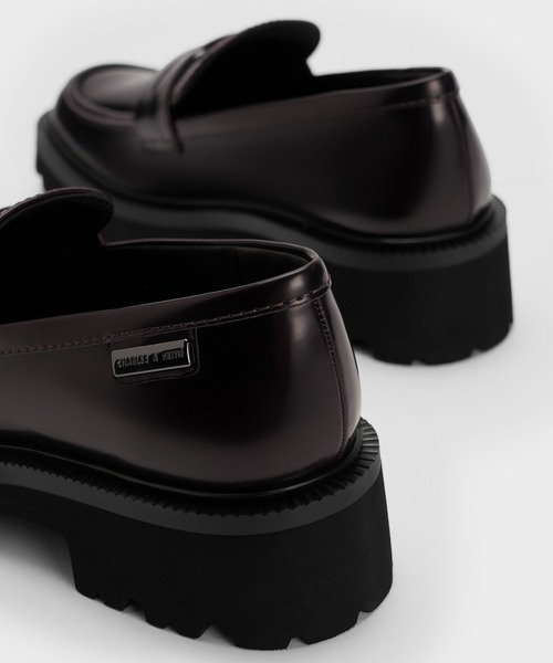 「CHARLES & KEITH」 シューズ 23.5cm ブラック系その他7 レディース_画像9