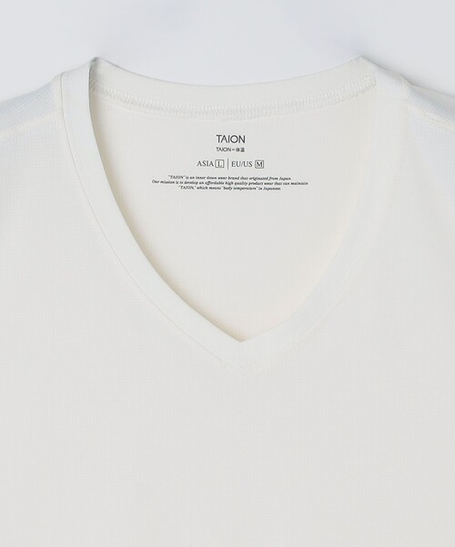 SHIPS（シップス） タンクトップ 「SHIPS別注」TAION: Vネック タンク
