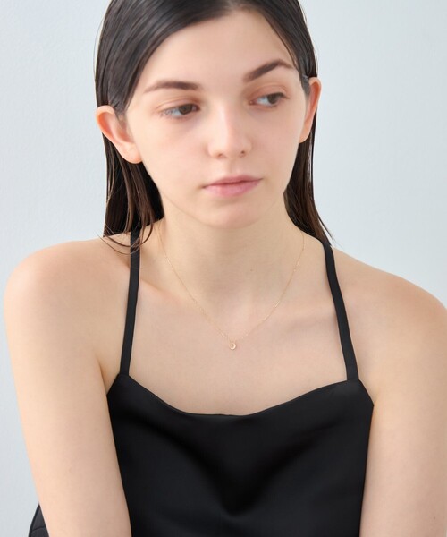ネックレス 「レイヤード」 K18YG ダイヤモンド ネックレス レディースの画像