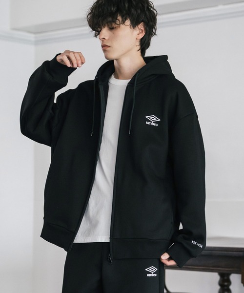 umbro（アンブロ） ジップアップパーカー L ネイビー メンズ 