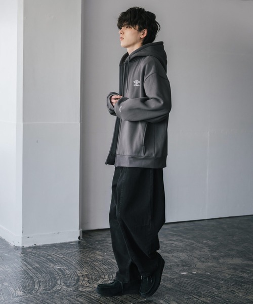 umbro（アンブロ） ジップアップパーカー L ネイビー メンズ 