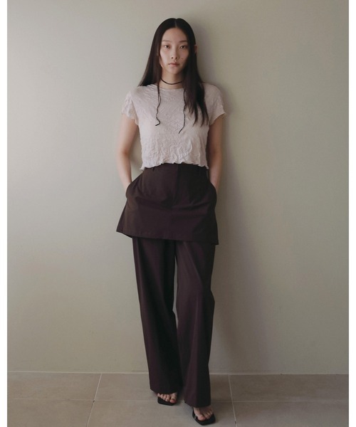 anuke（アンヌーク） パンツ Multifunction Layered Pants レディース