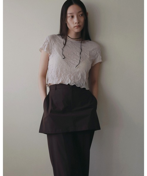 anuke（アンヌーク） パンツ Multifunction Layered Pants レディース