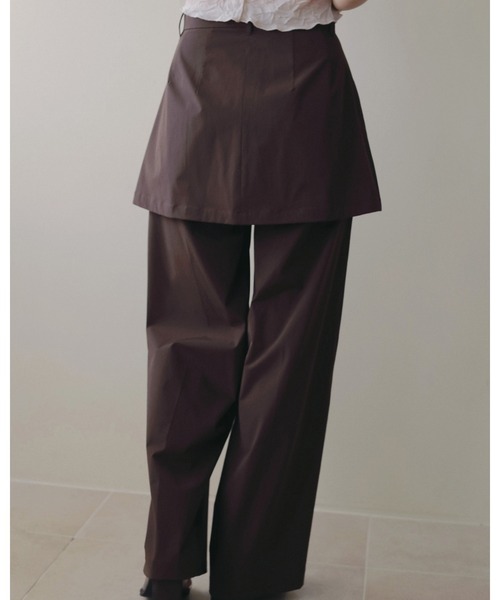 anuke（アンヌーク） パンツ Multifunction Layered Pants レディース
