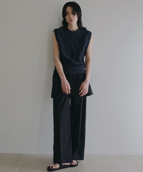 anuke（アンヌーク） パンツ Multifunction Layered Pants レディース