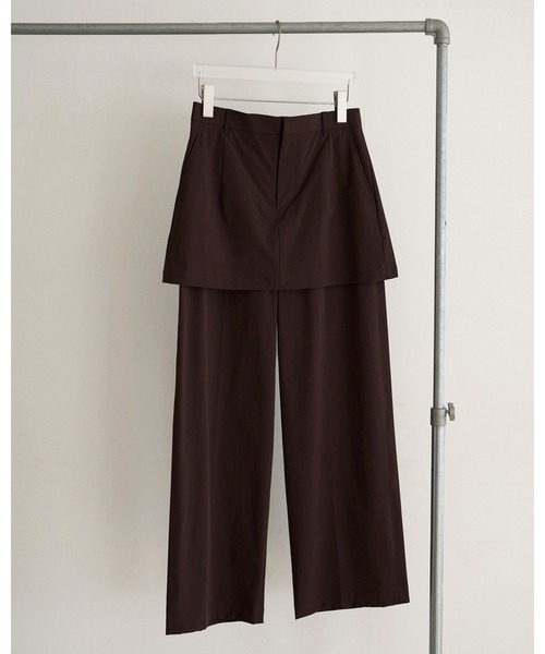 anuke（アンヌーク） パンツ Multifunction Layered Pants レディース