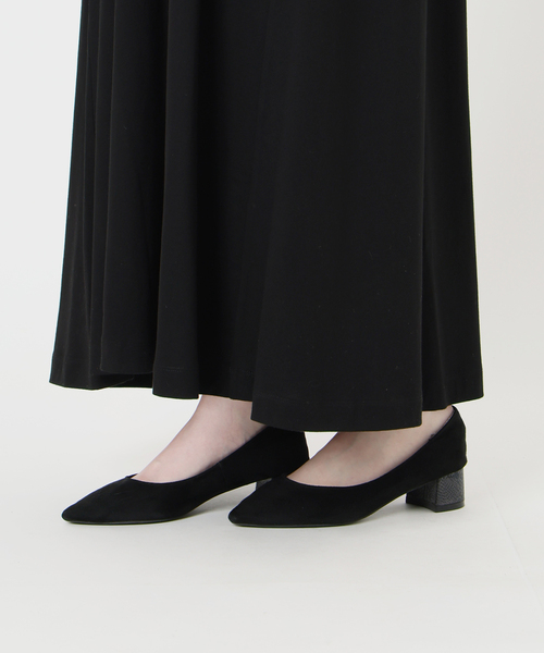 ワンピース 半袖 Tie-Neck Jersey Dress