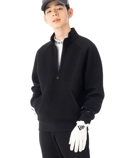 NEW ERA（ニューエラ） ゴルフ 長袖テックスウェットハーフジッププル