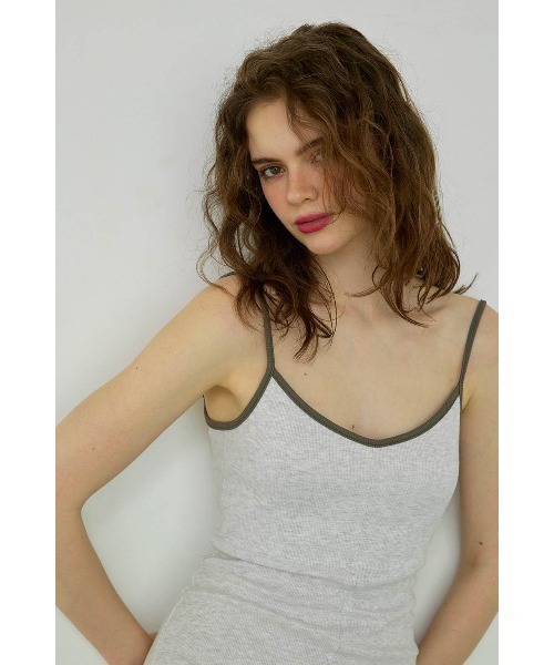 ALEXIA STAM（アリシアスタン） ワンピース Contrast Color Cami