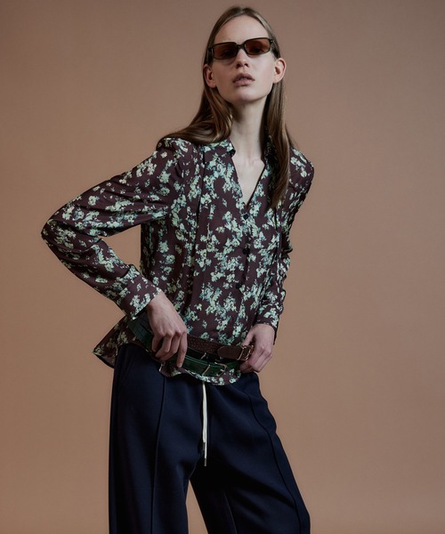 MAISON SPECIAL（メゾンスペシャル） ブラウス シャツ Flower Print 