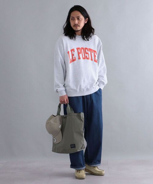 「Russell Athletic」 スウェットカットソー LARGE オフホワイト メンズ_画像3