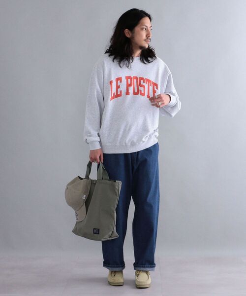 「Russell Athletic」 スウェットカットソー LARGE オフホワイト メンズ_画像6
