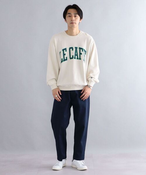 「Russell Athletic」 スウェットカットソー LARGE オフホワイト メンズ_画像8