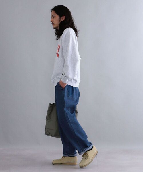 「Russell Athletic」 スウェットカットソー LARGE オフホワイト メンズ_画像9