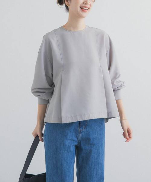 「URBAN RESEARCH DOORS」 長袖ブラウス FREE グレー系その他 レディース_画像3