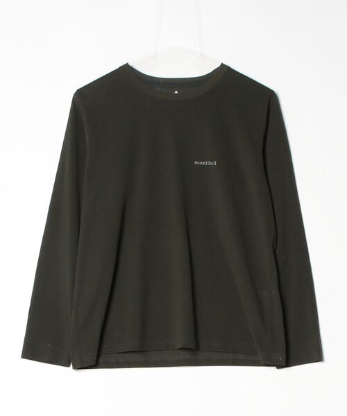 mont-bell 長袖カットソー 2枚セット Mサイズ mont-bell（モンベル） ワンポイント長袖カットソー - ブラック