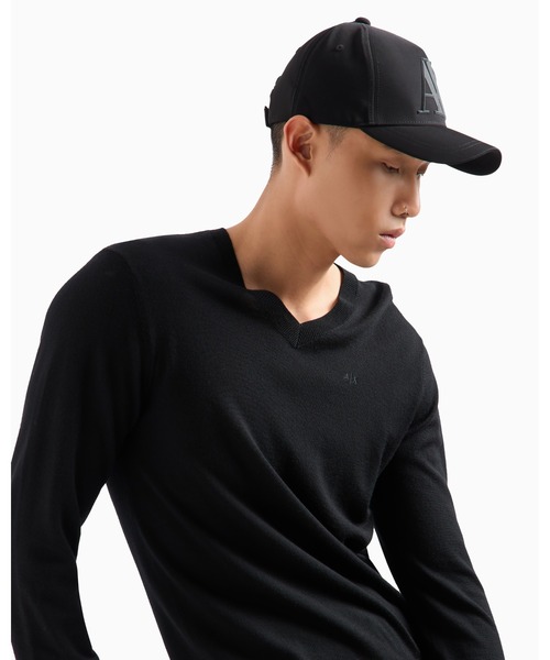 スポーティー♪【A/X】キャップ ARMANI EXCHANGE キャップ ゴムロゴ アルマーニエクスチェンジ