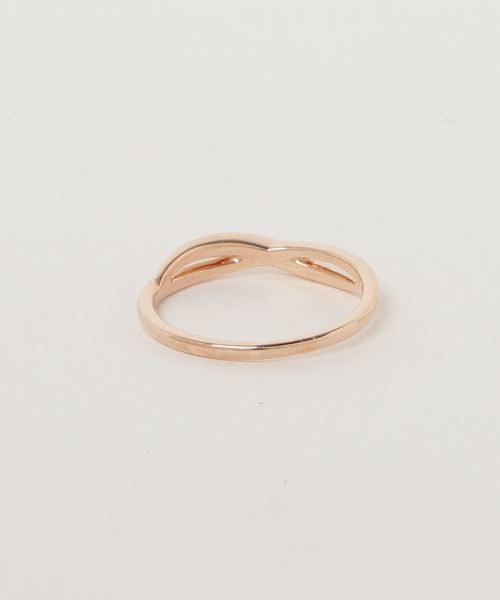 4℃（ヨンドシー） 指輪 リング K10ピンクゴールドリング レディース