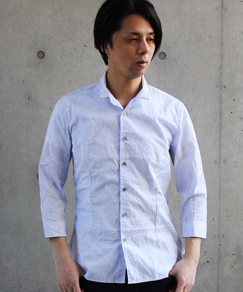 Sale 60 Off 夏 春服 春 メンズ 通販 カジュアルシャツ ボタンシャツ シャツ ７分袖 ジャガード Street ボタニカル刺し子 High 夏服 ブランド 人気 大きいサイズ 2l Ll Xl L M S ネイビー 紺 サックス 水色 レッド 赤 カジュアルシャツ