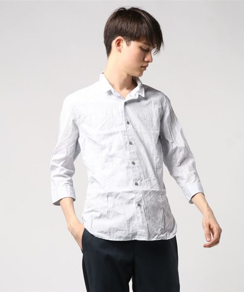 お買い得SALE シャツ ブラウス HIGH STREET∴ボタニカル刺し子ジャガード7分袖シャツ ZOZOTOWN PayPayモール店 - 通販 - PayPayモール 得価超特価