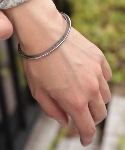 amp japan（アンプジャパン） バングル Large Star Hammered Bangle