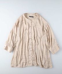 シャツ ブラウス Honeysuckle Rose バンドカラーサテンシャツ Zozotown Paypayモール店 通販 Paypayモール