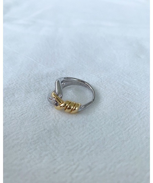 mou 指輪 シックバイカラーリング : ZOZOTOWN Yahoo!店 - 通販 - Yahoo