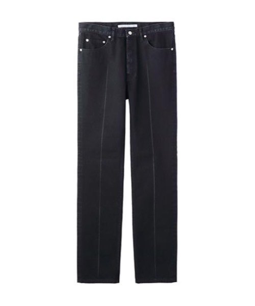 JOHN LAWRENCE SULLIVAN ジーンズ WASHED DENIM CENTER LINE