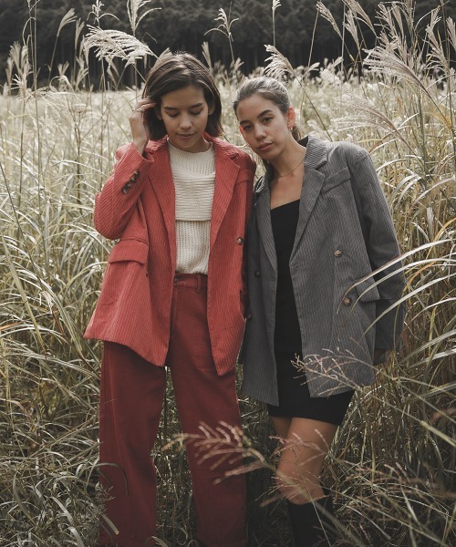 esutoreja コート アウター コーデュロイオーバージャケット  