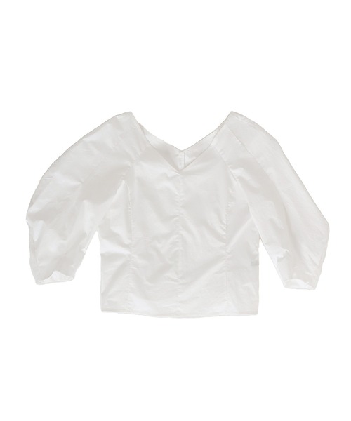 DRESSLAVE（ドレスレイブ） ブラウス シャツ peplum balloon sleeve