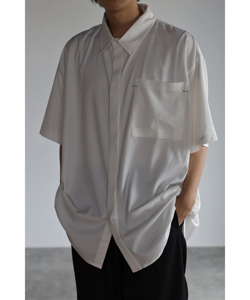 08sircus (ゼロエイトサーカス) Broad over size shirt