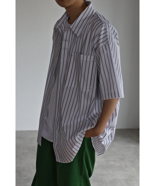 CREARE -LINO- シャツ ビックポケット オーバーサイズ ルーズ