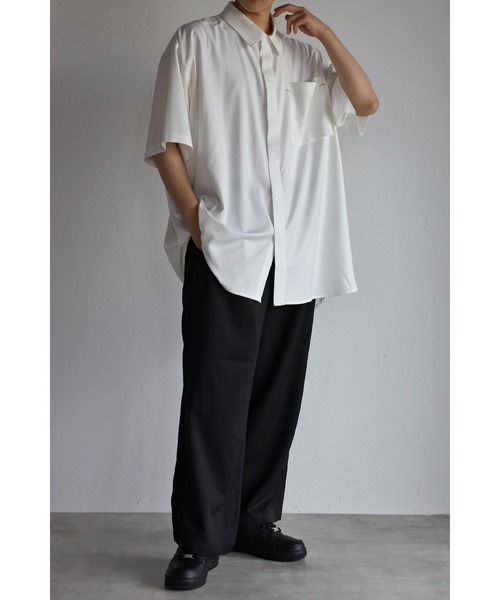CREARE -LINO- シャツ ビックポケット オーバーサイズ ルーズ