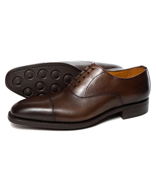 【美品】Berwick ドレスシューズ 靴木型付き Berwick 1707（バーウィック） ビジネスシューズ Berwick ストレート