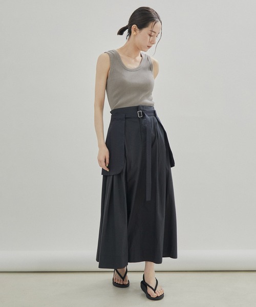 SALON adam et ropé コットンナイロンサロンベルト SALON adam et rope' ベルト 「セットアップ対応」コットン