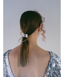 sykia Orbit Hair Pierce <Plate Line>シルバー SYKIA Orbit Hair Pierce 「Plate Line」 : ZOZOTOWN Yahoo!店