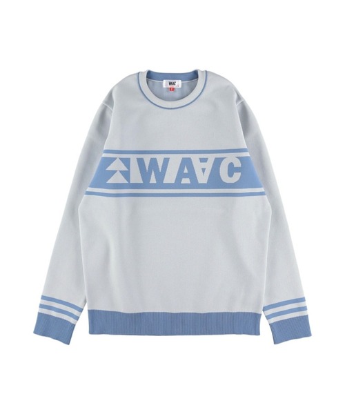 WAAC ゴルフセーターニット長袖グレー