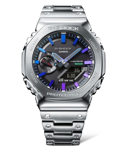 腕時計 G-SHOCK/ジーショック 腕時計 FULL METAL GM-B2100PC-1AJF メンズ レディースの画像