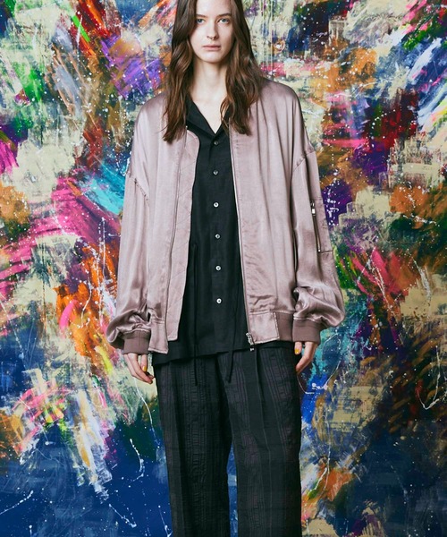 MAISON SPECIAL　IPEKER BETTINA ボンバージャケット MAISON SPECIAL ma1 ma-1 「UNISEX」IPEKER BETTINA Prime-Over