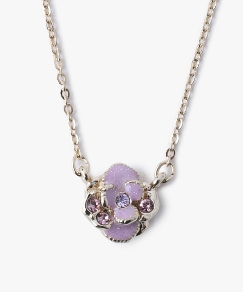 アナスイ ANNA SUI 薔薇 ネックレス コスメモチーフ 蝶 薔薇モチーフ 2点セットネックレス（ネックレス）｜ANNA SUI