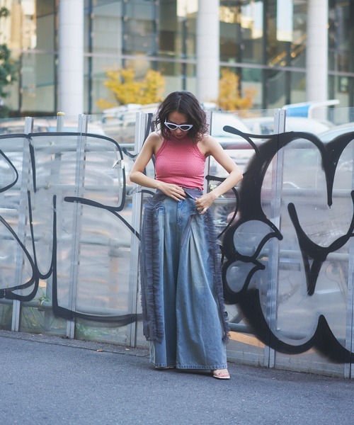 MIDVEIN ジーンズ デニム デニムパンツ Baggy jeans レディース