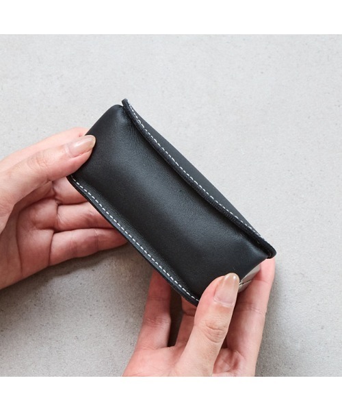 ブラックレザー ケース SOPO SOPO 財布 財布 ソポ コインケース 小銭入れ レディース メンズ 革