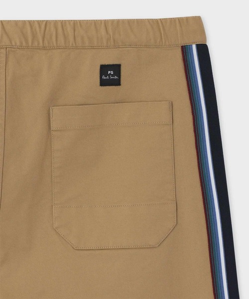 Paul Smith ストライプパンツ XL ウィメンズ シルク シグネチャーストライプ ワイドパンツ